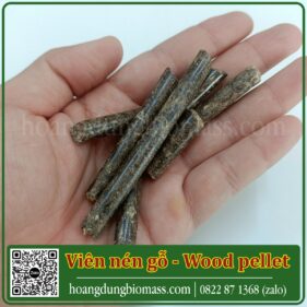 Viên nén trấu 6 Viên nén gỗ wood pellet Hoàng Dung Biomass